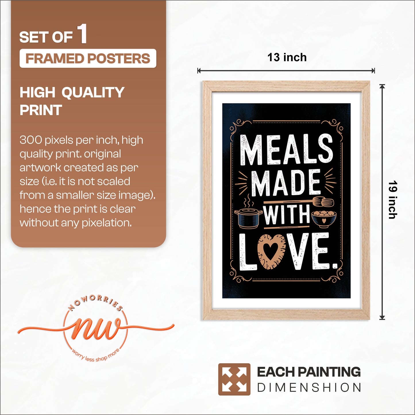 Made With Love Wall Frame