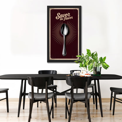 Spoon of Flavour Wall Frame