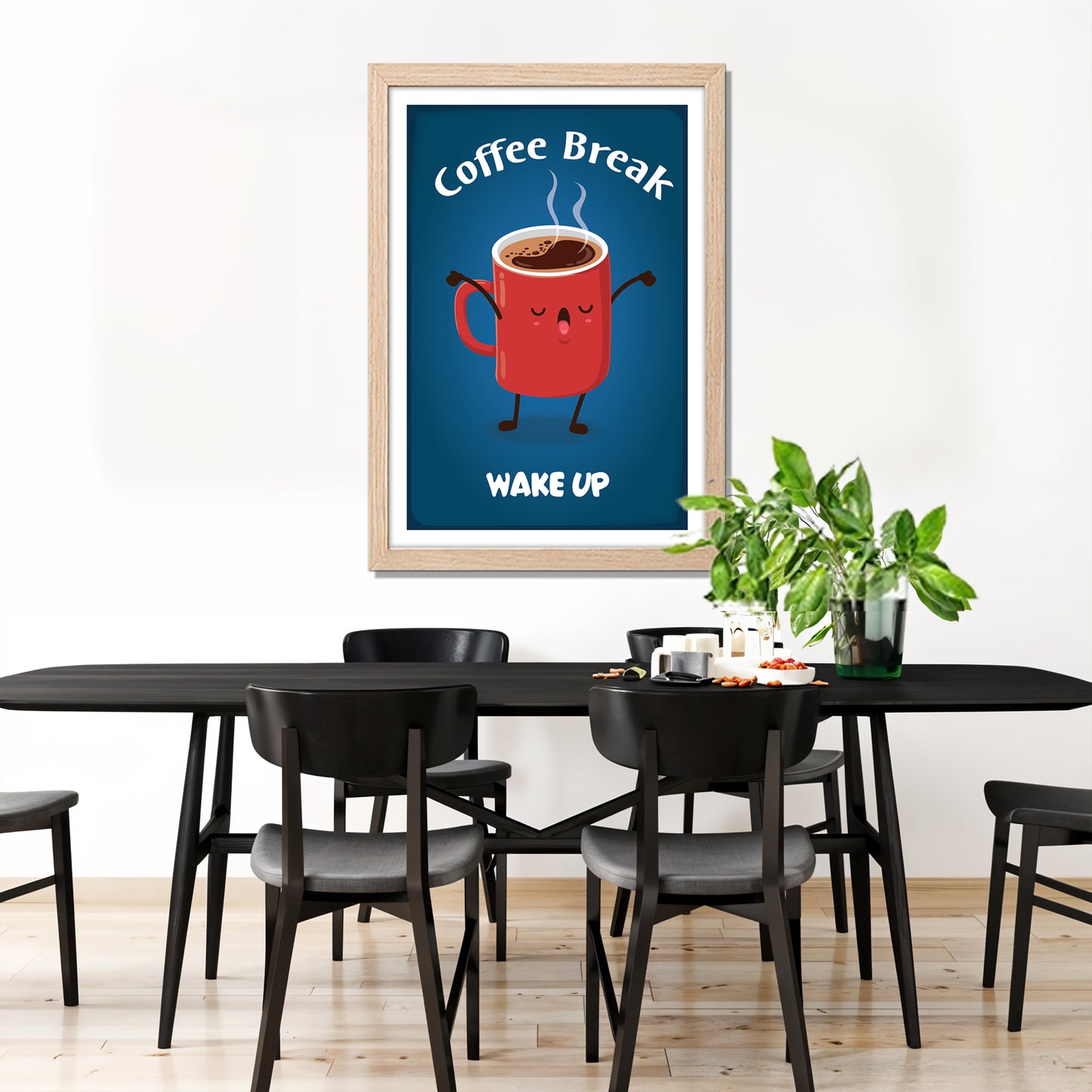 Wake-Up Coffee Wall Frame
