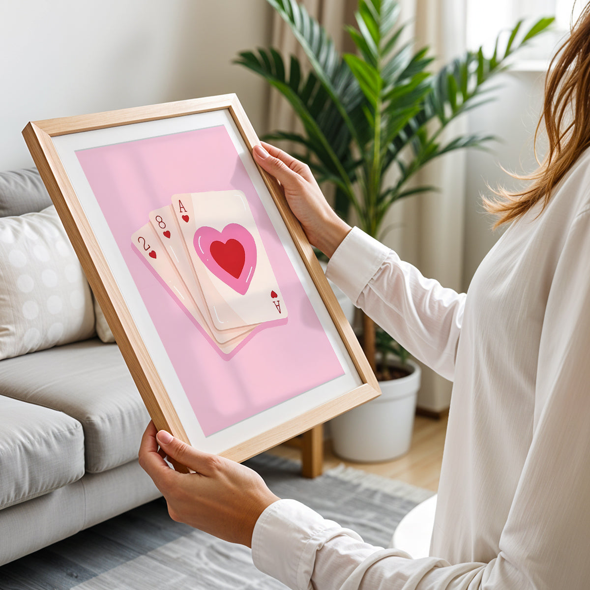 Love Cards wall Frame