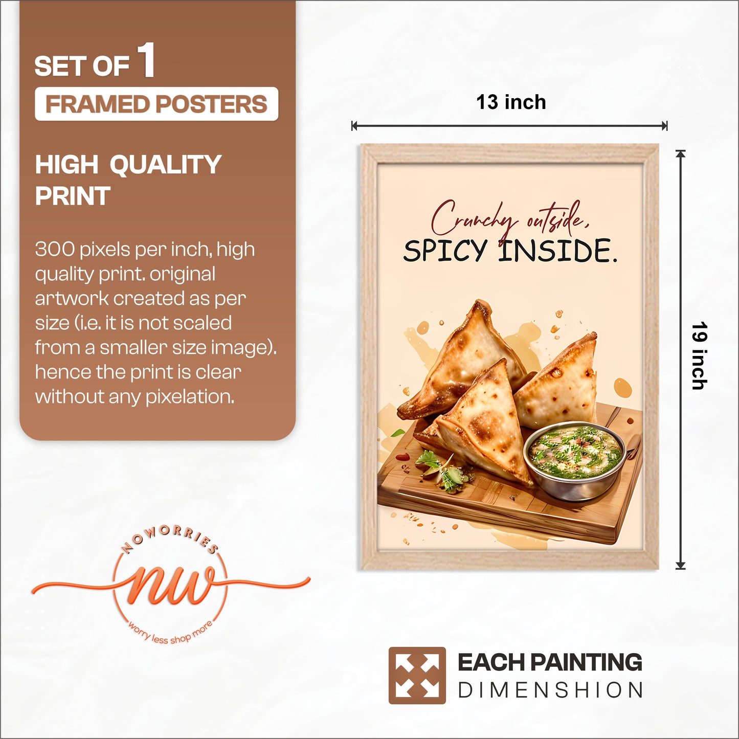 Spicy Crunch Wall Frame