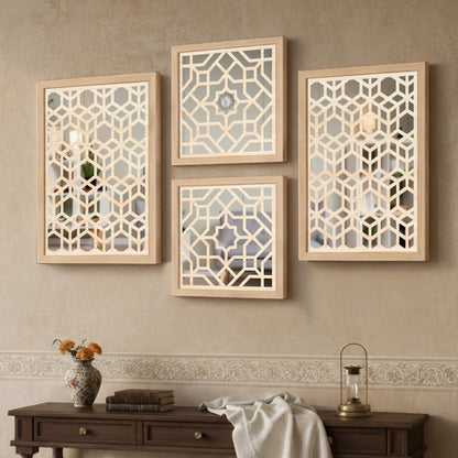 Nexus Mirror Art Set of 4