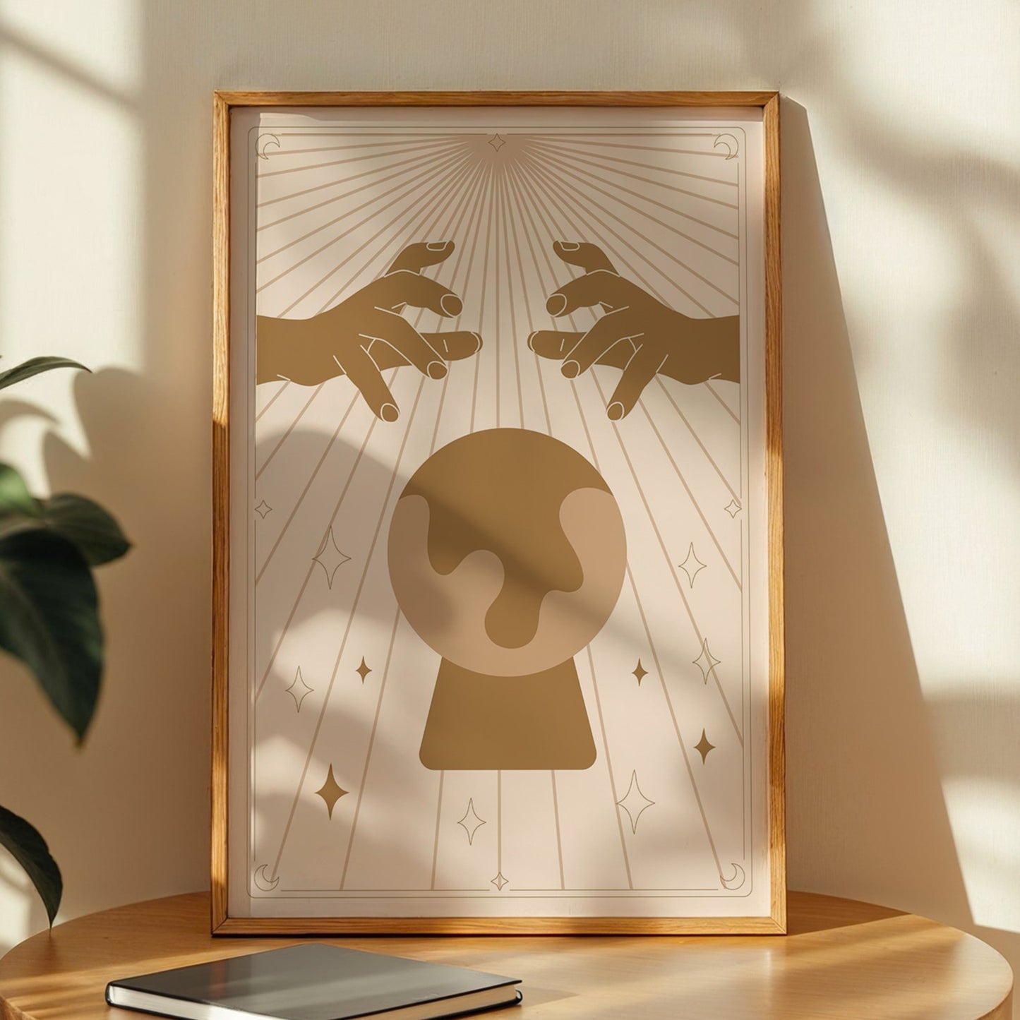 Mystic Crystal Ball Wall Art