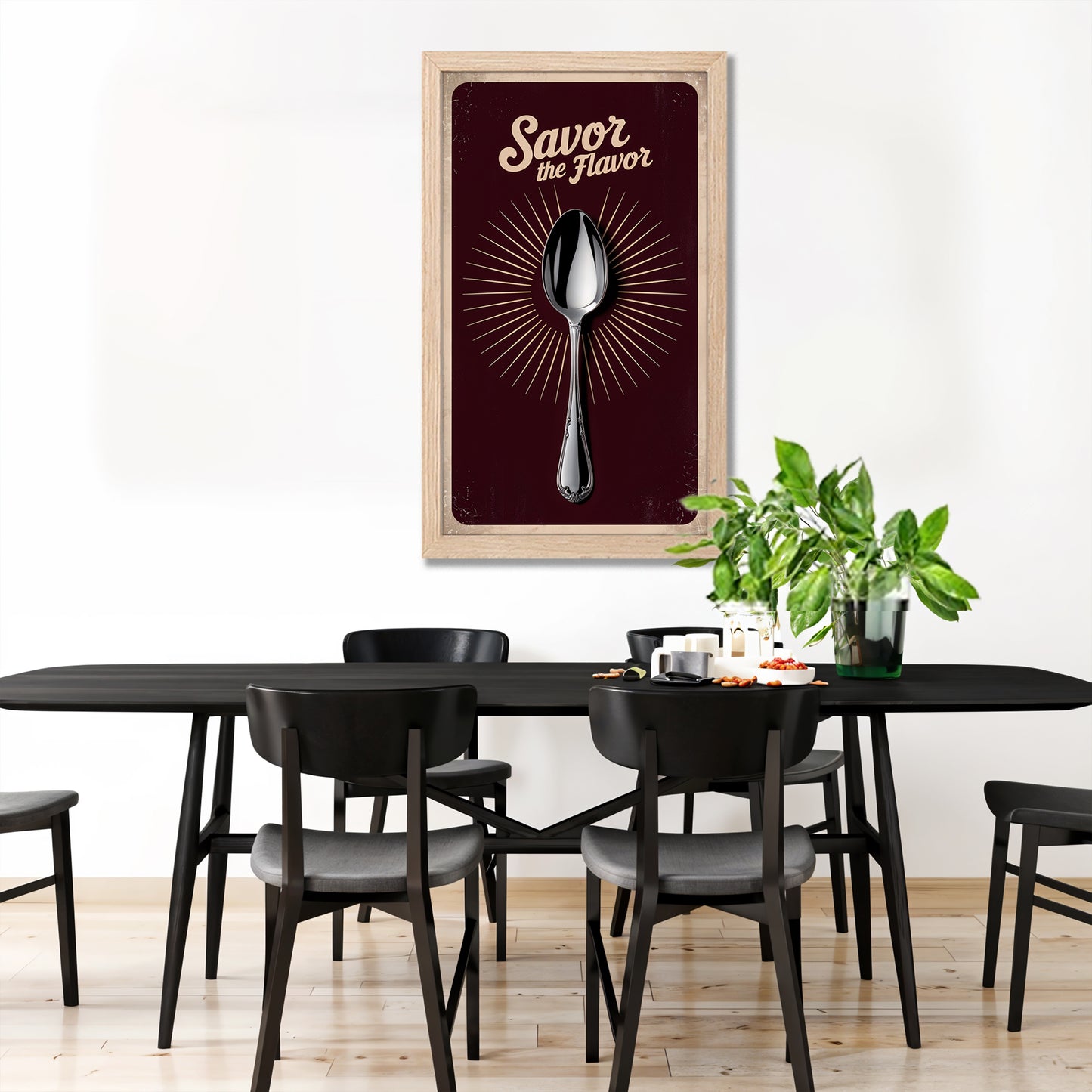 Spoon of Flavour Wall Frame