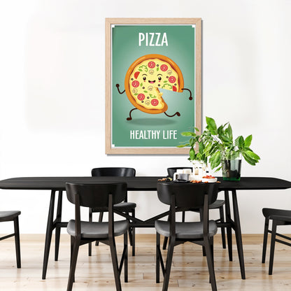 Pizza Run Wall Frame