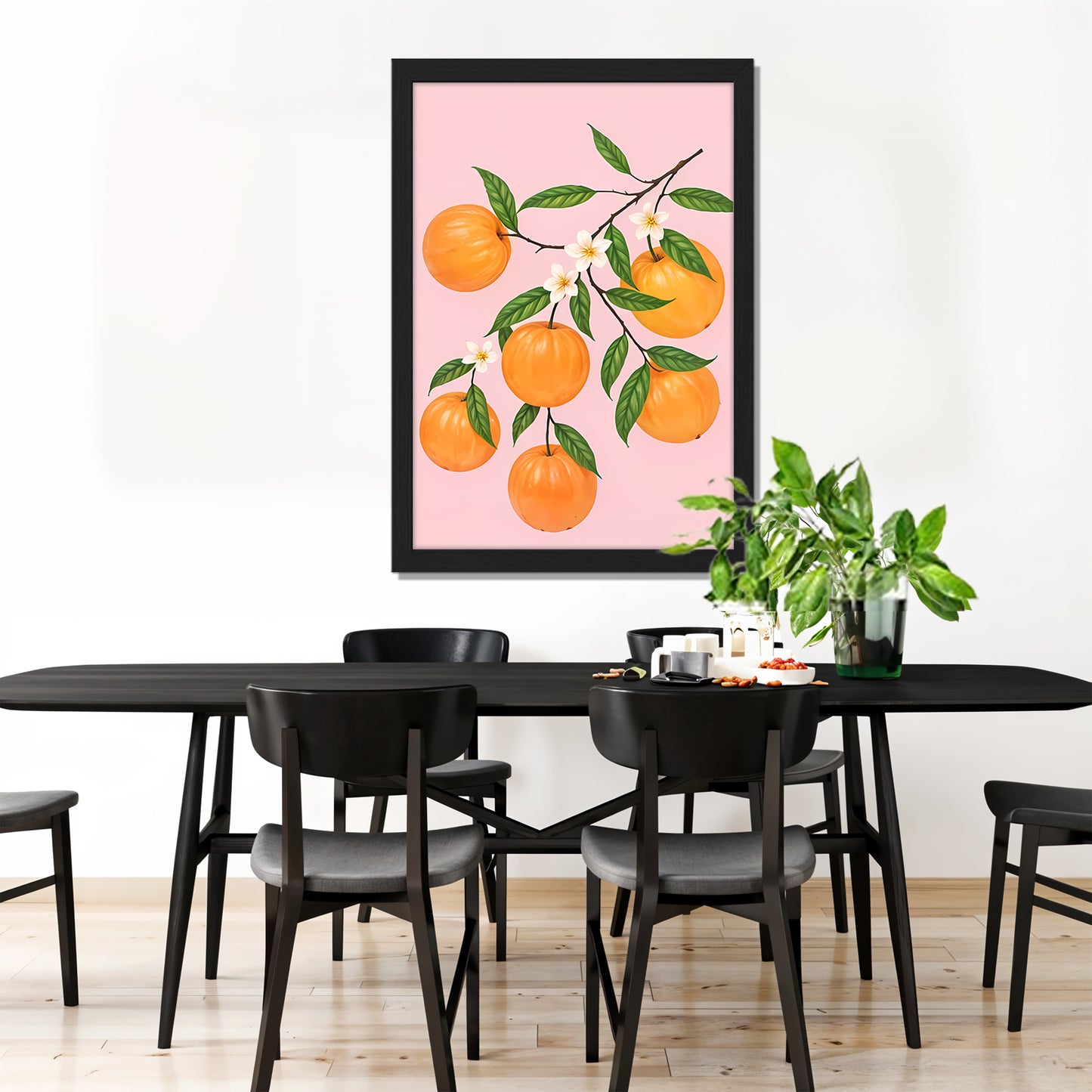 Citrus Branch Wall Frame