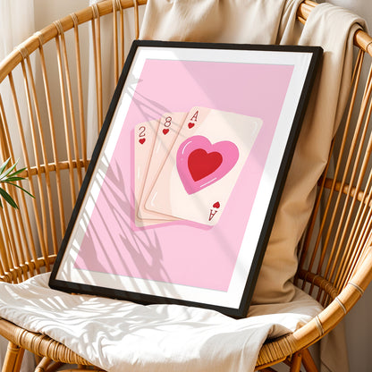 Love Cards wall Frame