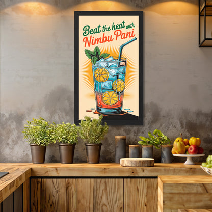 Nimbu Pani Vintage Poster