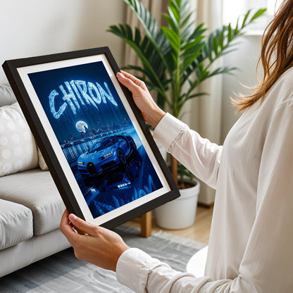 Chiron Midnight Drive Wall Frame