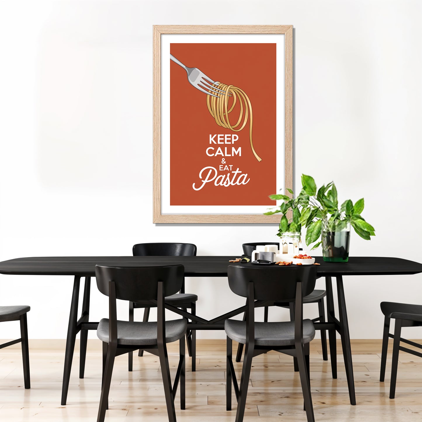 Pasta Twist Wall Frame