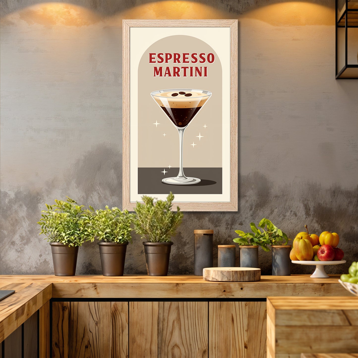 Espresso Martini Bar Art Print