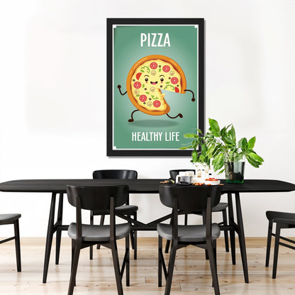 Pizza Run Wall Frame