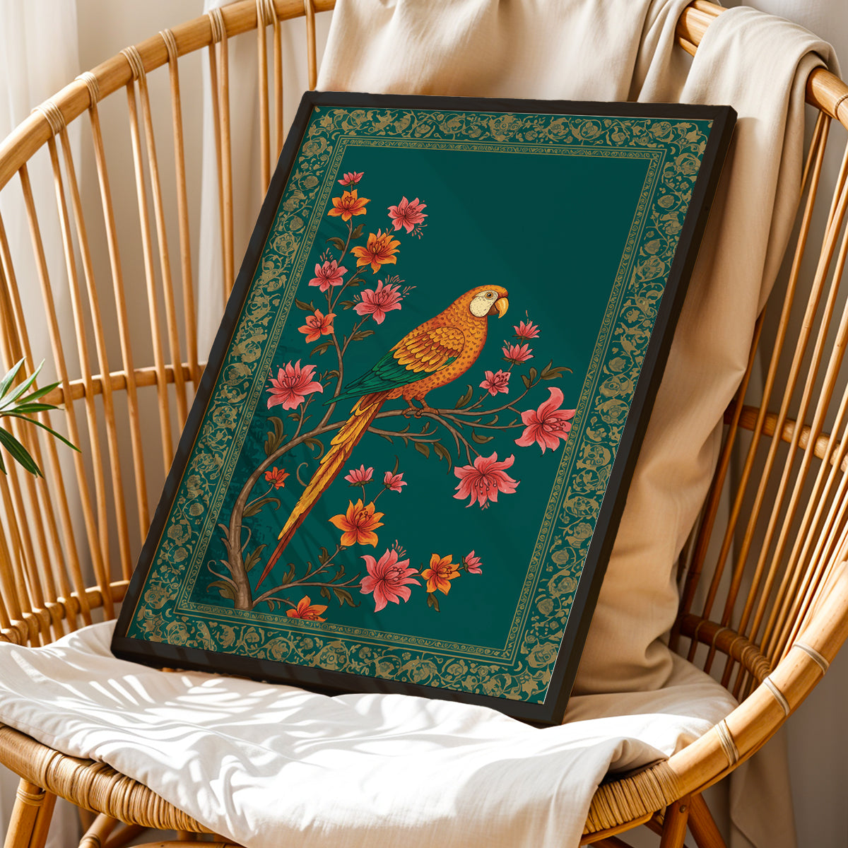 Vintage Parrot Artwork