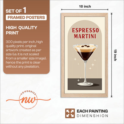 Espresso Martini Bar Art Print