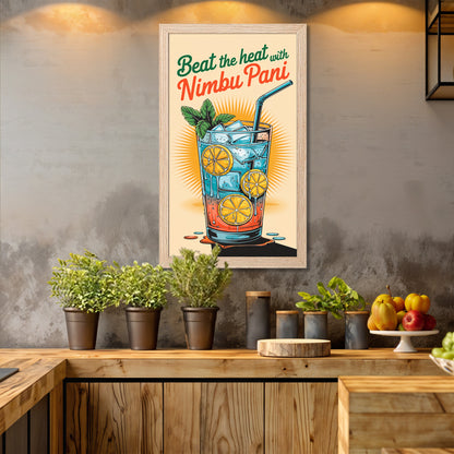 Nimbu Pani Vintage Poster