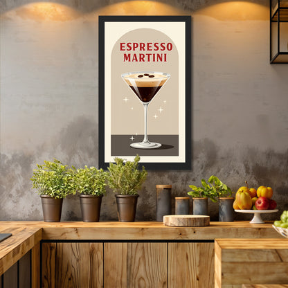 Espresso Martini Bar Art Print