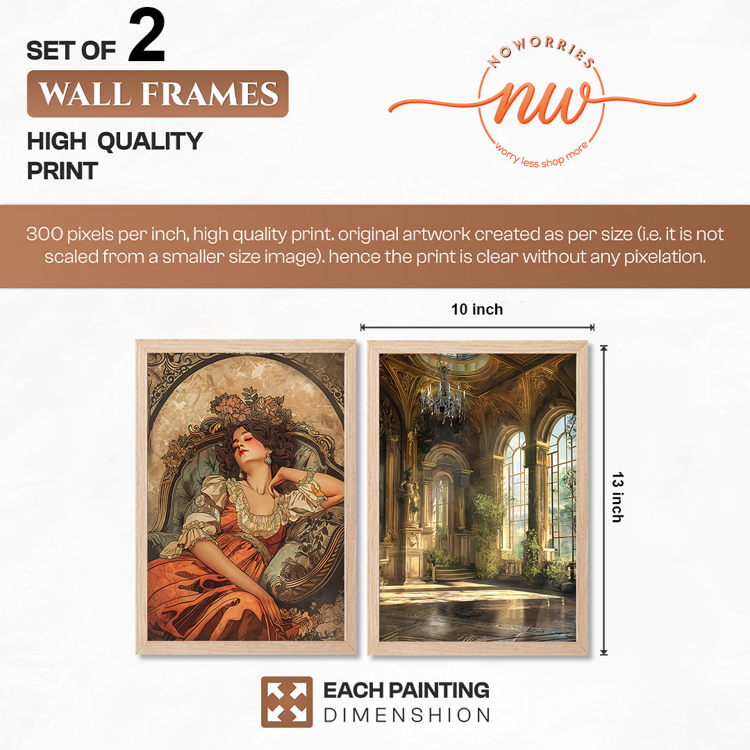 Vintage Elegance Poster Set