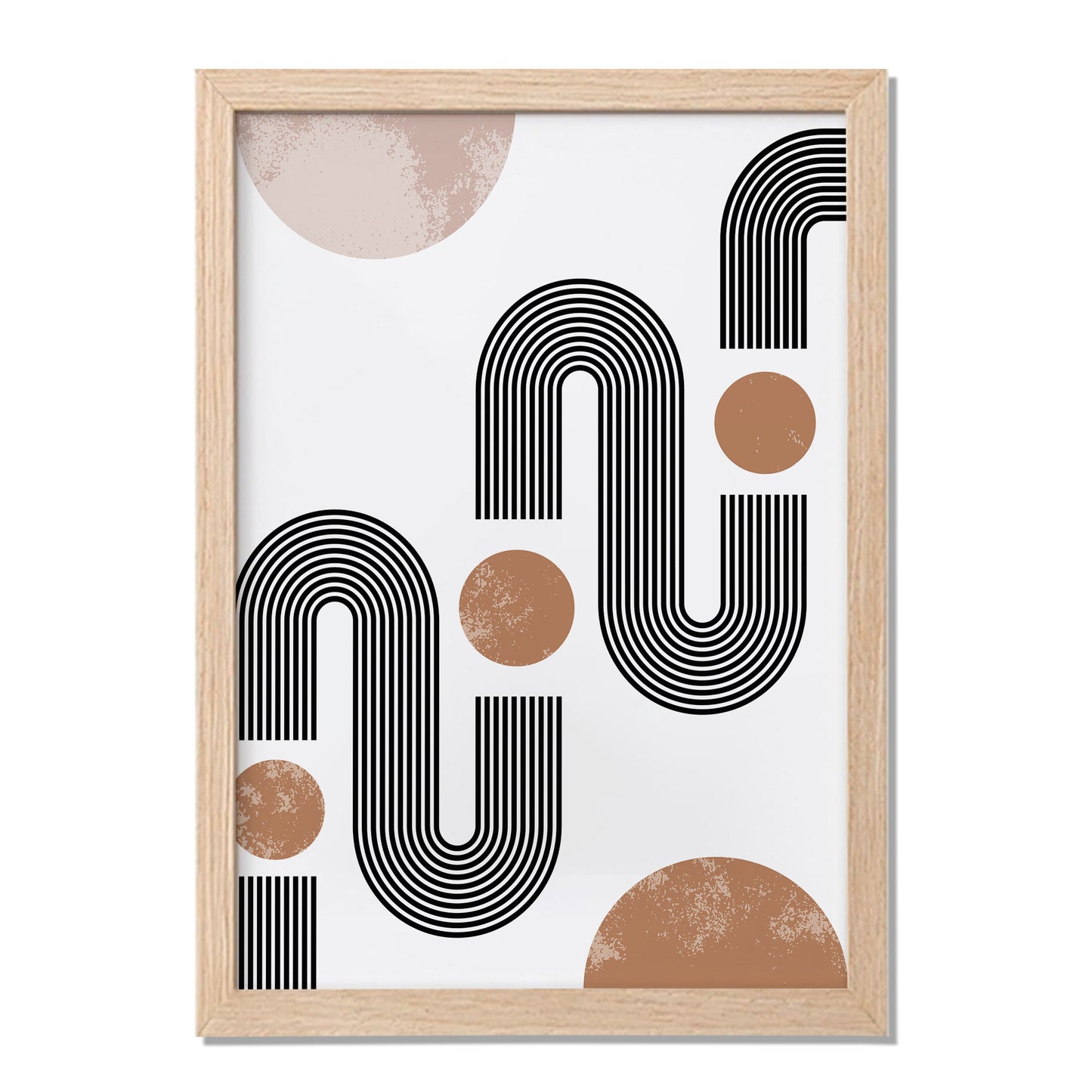 Minimal Arch Abstract Poster