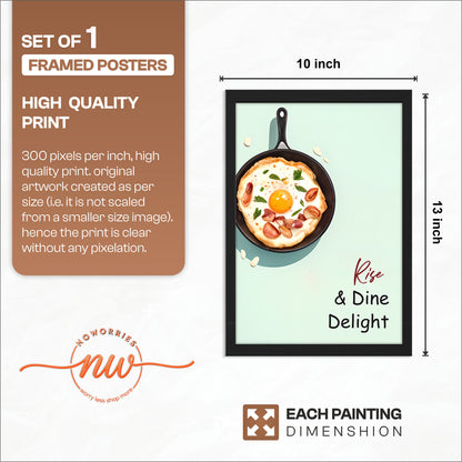 Rise & Dine Wall Frame