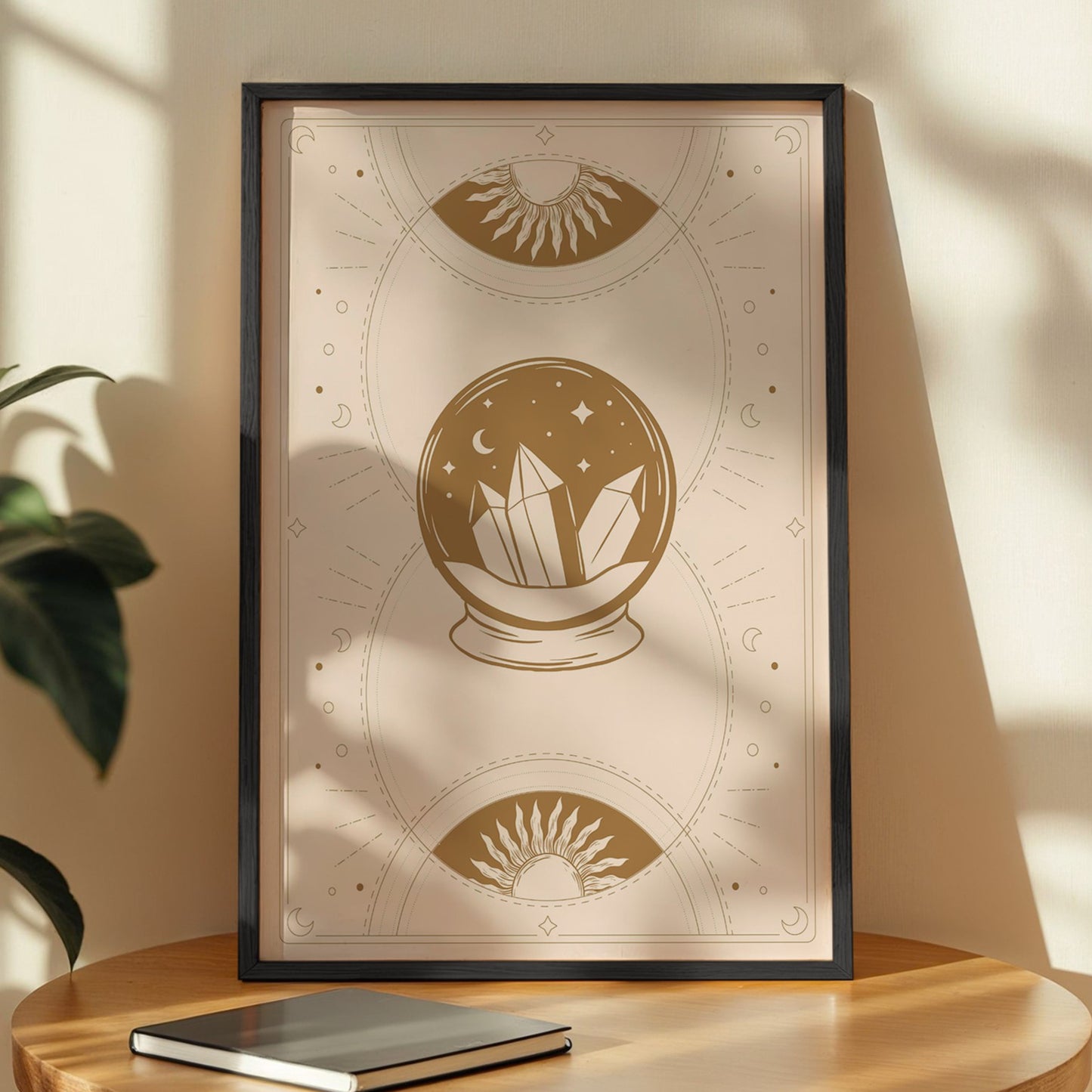 Celestial Crystal Wall Art