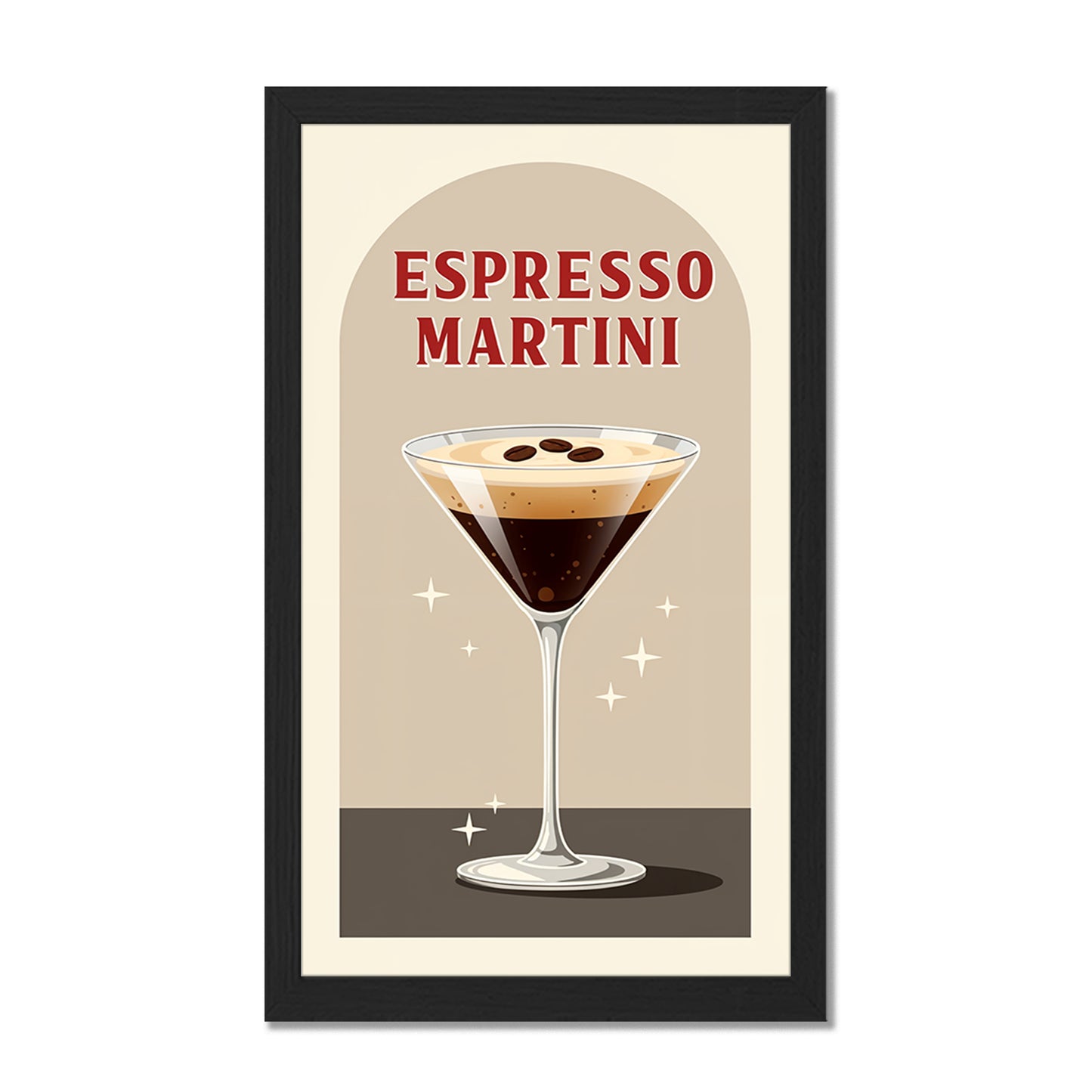 Espresso Martini Bar Art Print
