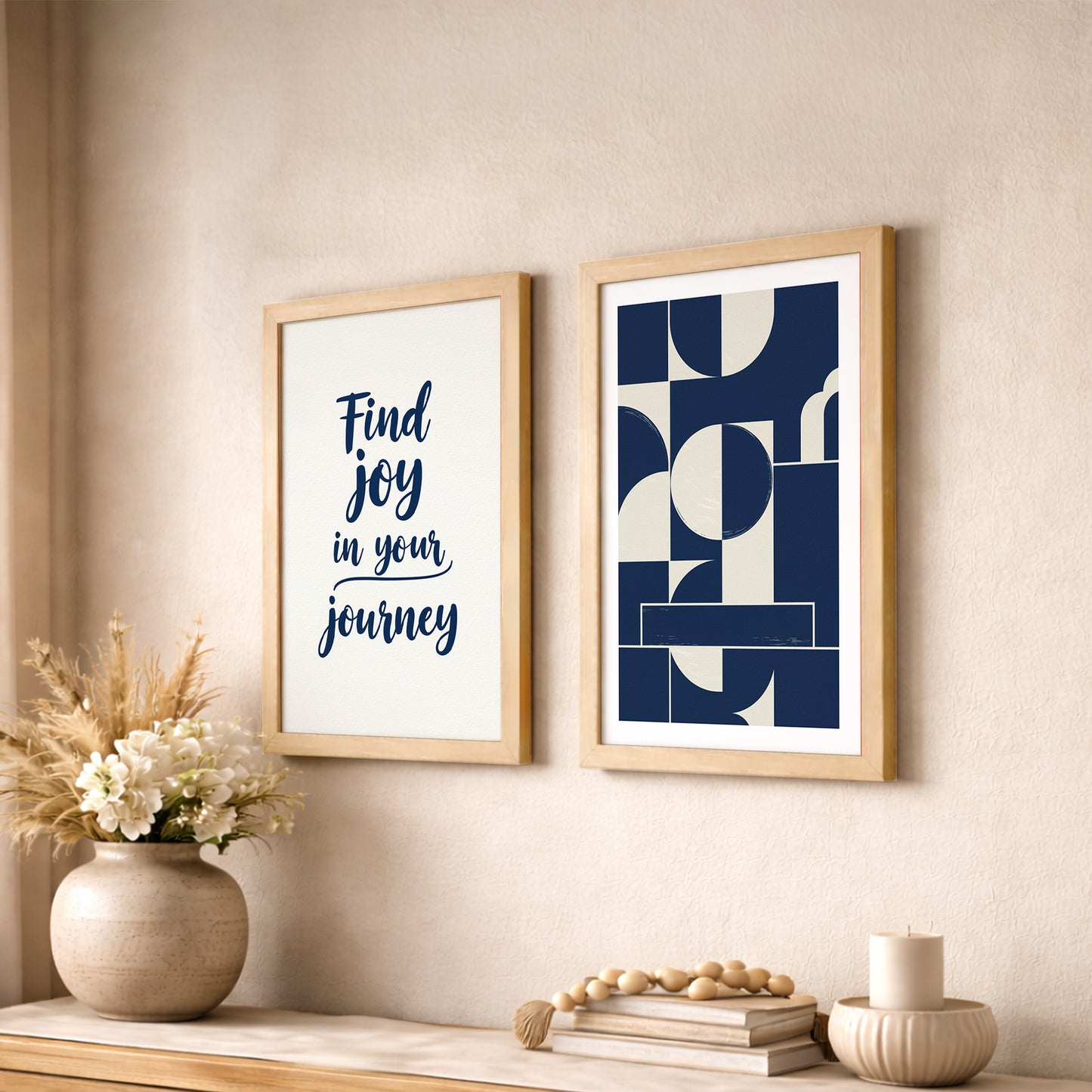 Find Joy in Your Journey Wall Art Set of 2