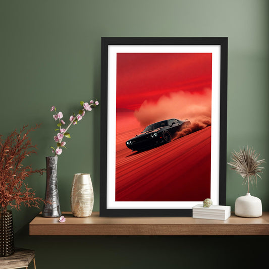 Desert Drift Wall Frame