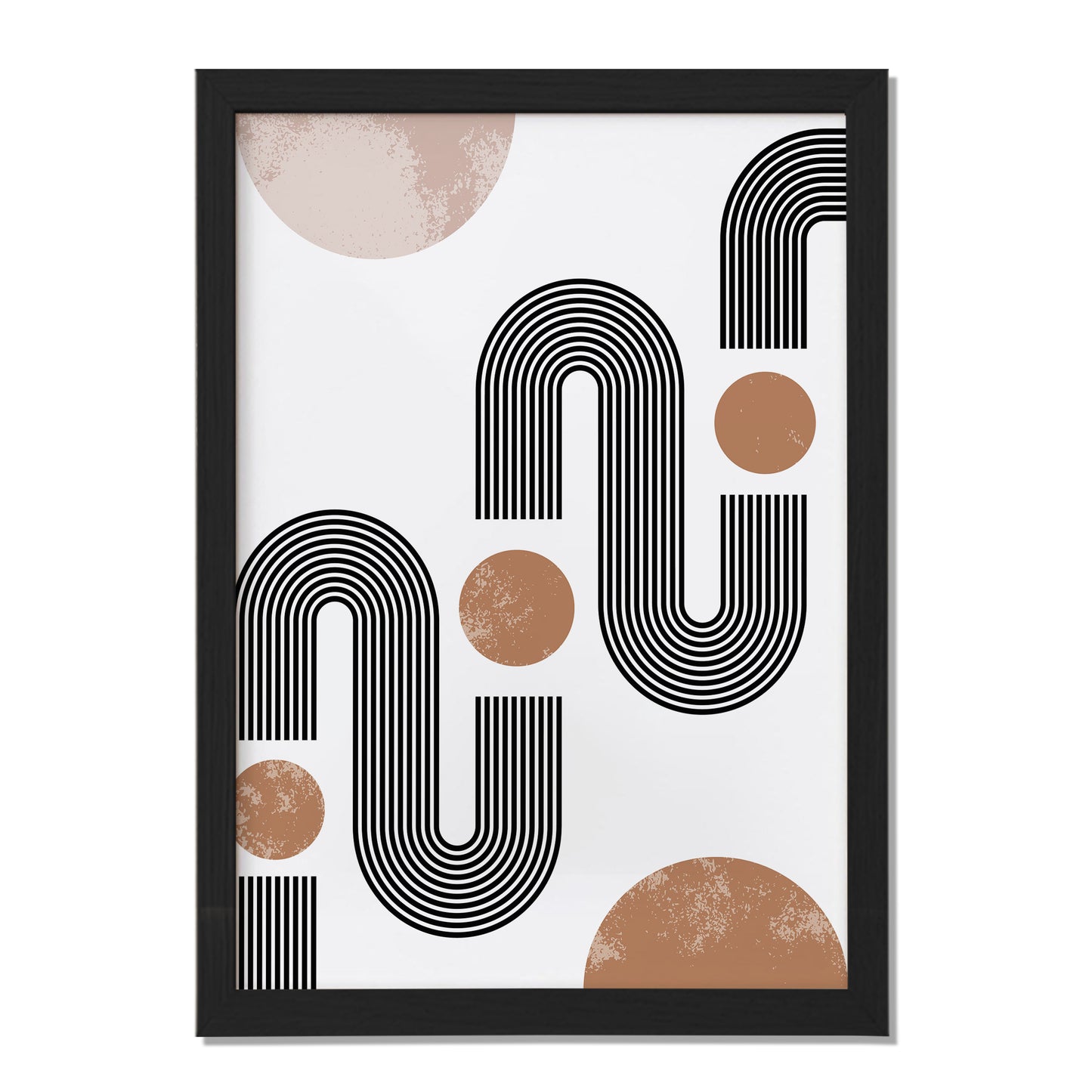 Minimal Arch Abstract Poster