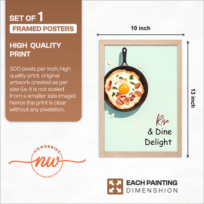 Rise & Dine Wall Frame