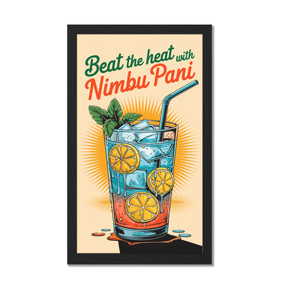 Nimbu Pani Vintage Poster