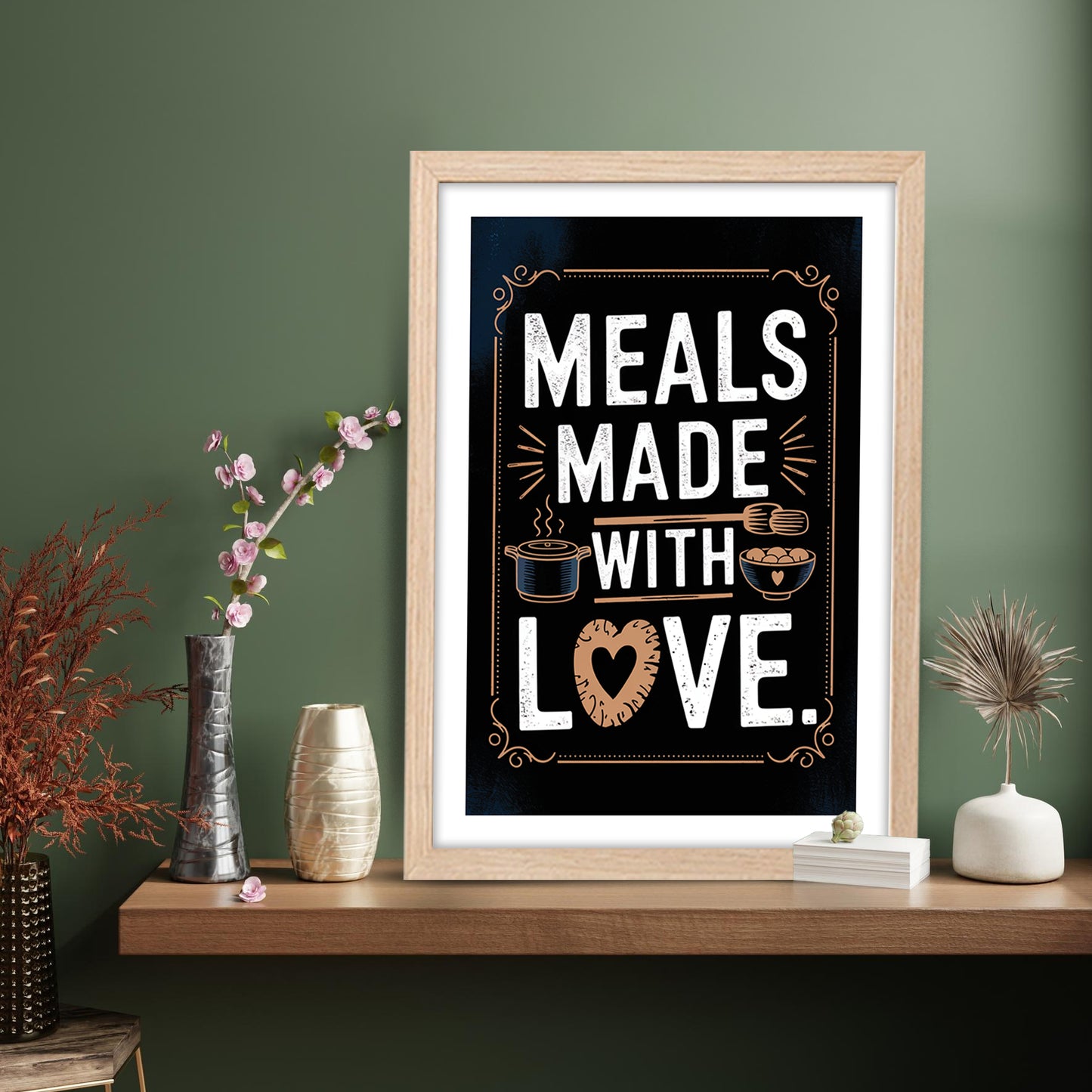 Made With Love Wall Frame