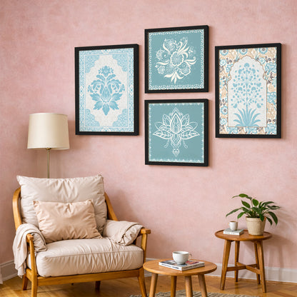 Azure Heritage Collection Set of 4