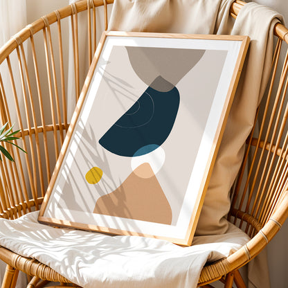 Minimal Abstract Wall Frame