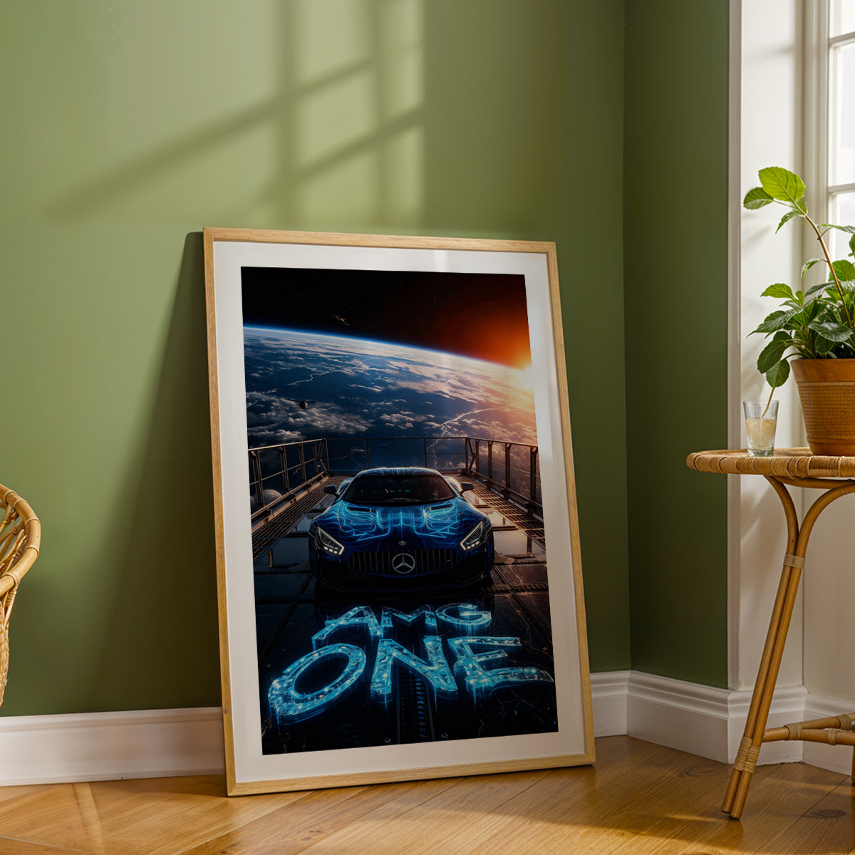 AMG One Space Edition Wall Frame
