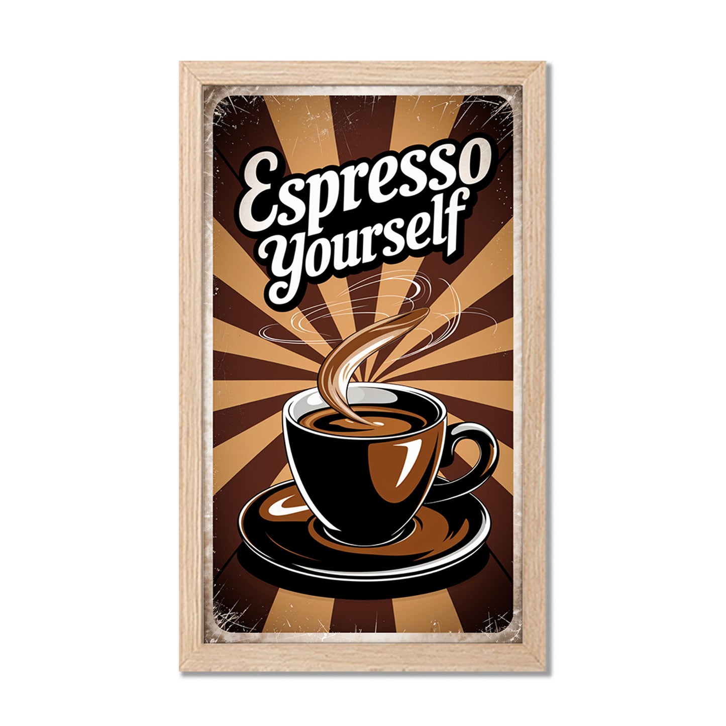 Coffee Vibes Wall Frame