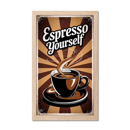 Coffee Vibes Wall Frame