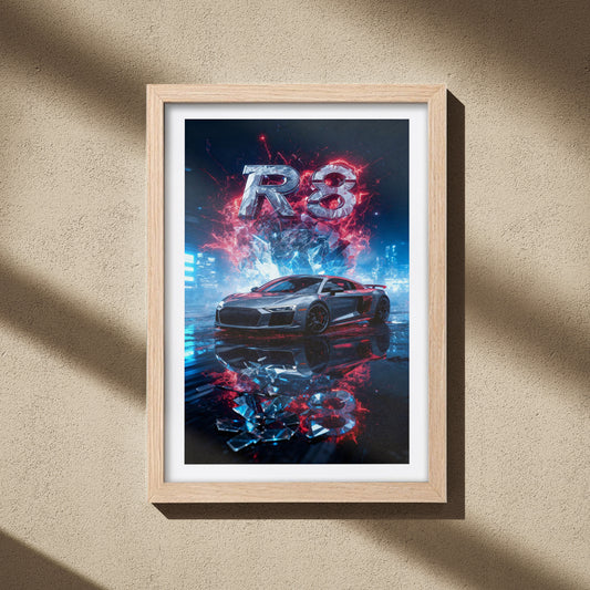 R8 Shockwave Wall Frame