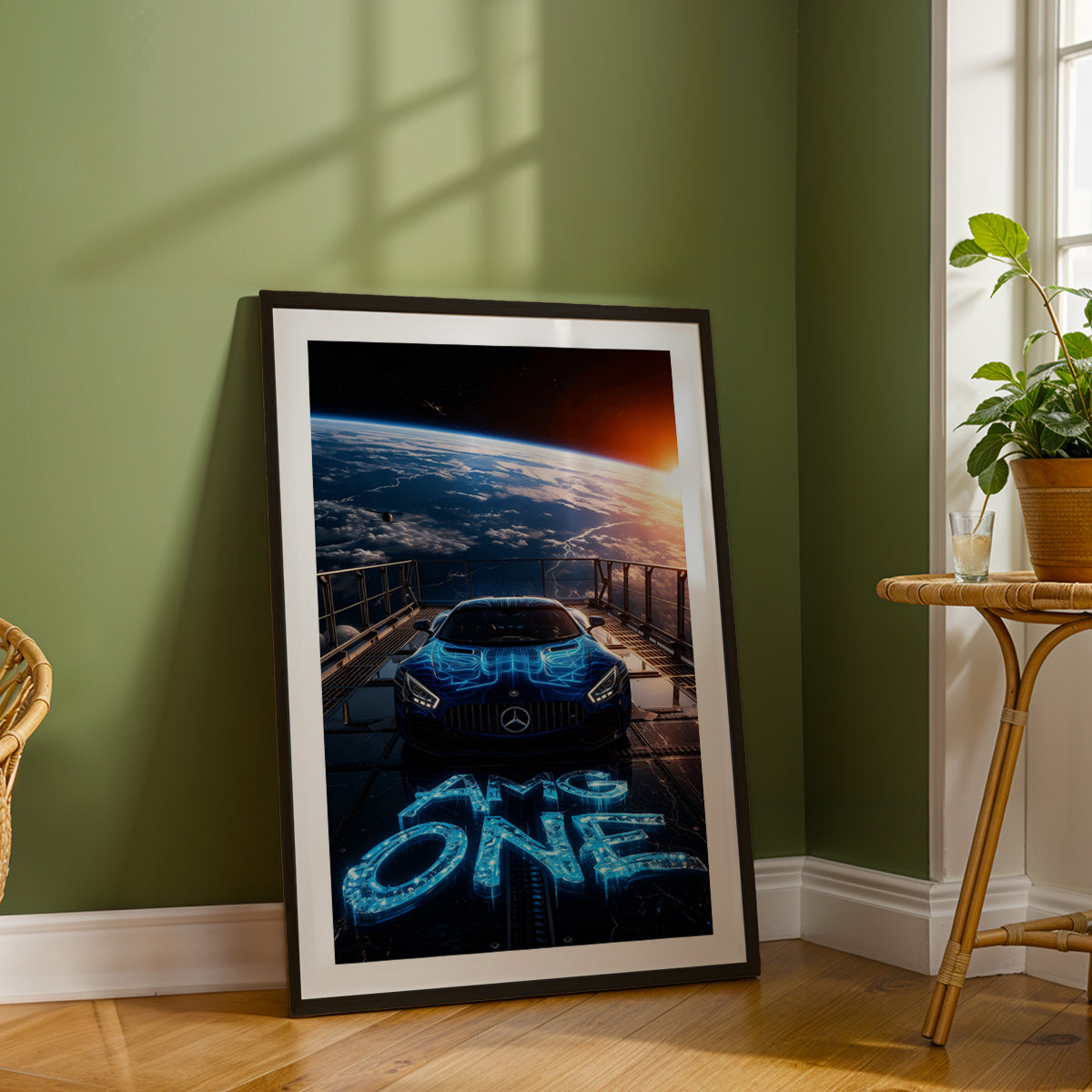 AMG One Space Edition Wall Frame