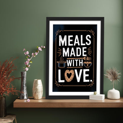 Made With Love Wall Frame