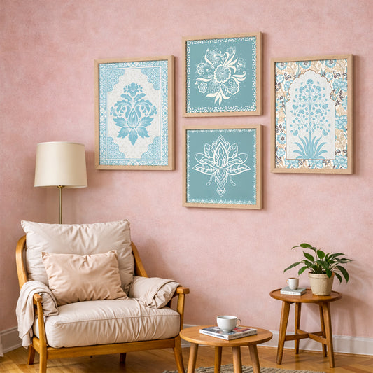 Azure Heritage Collection Set of 4