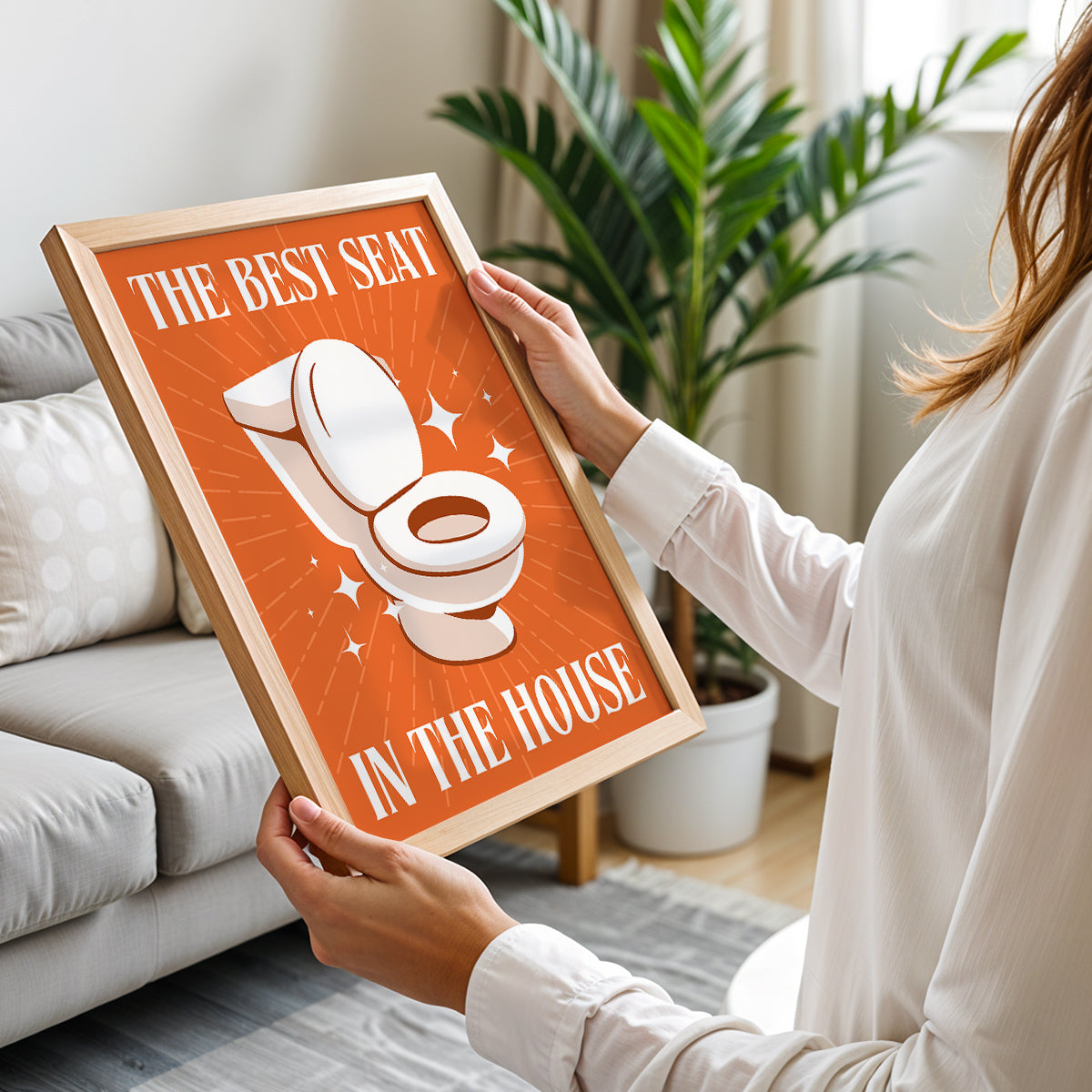 The Best Seat Wall Frame