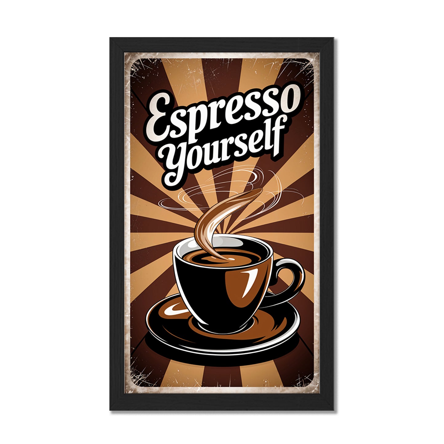 Coffee Vibes Wall Frame