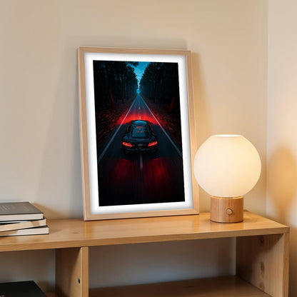 Midnight Drive Wall Frame