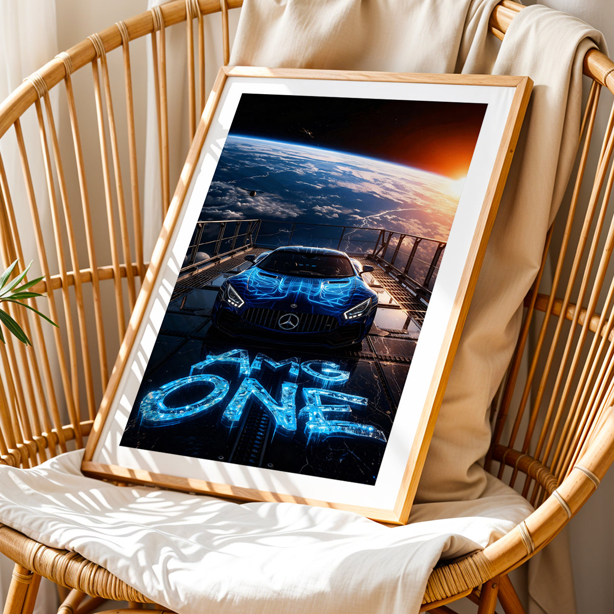 AMG One Space Edition Wall Frame