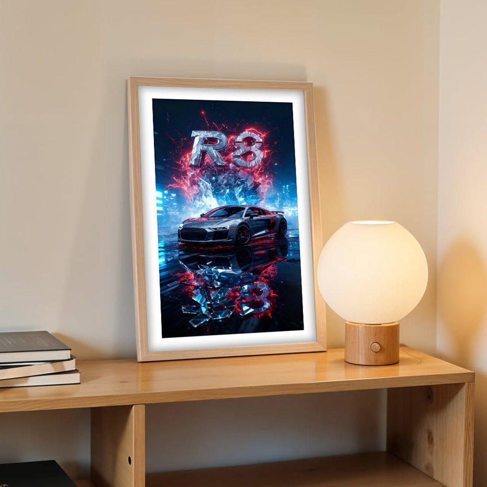 R8 Shockwave Wall Frame
