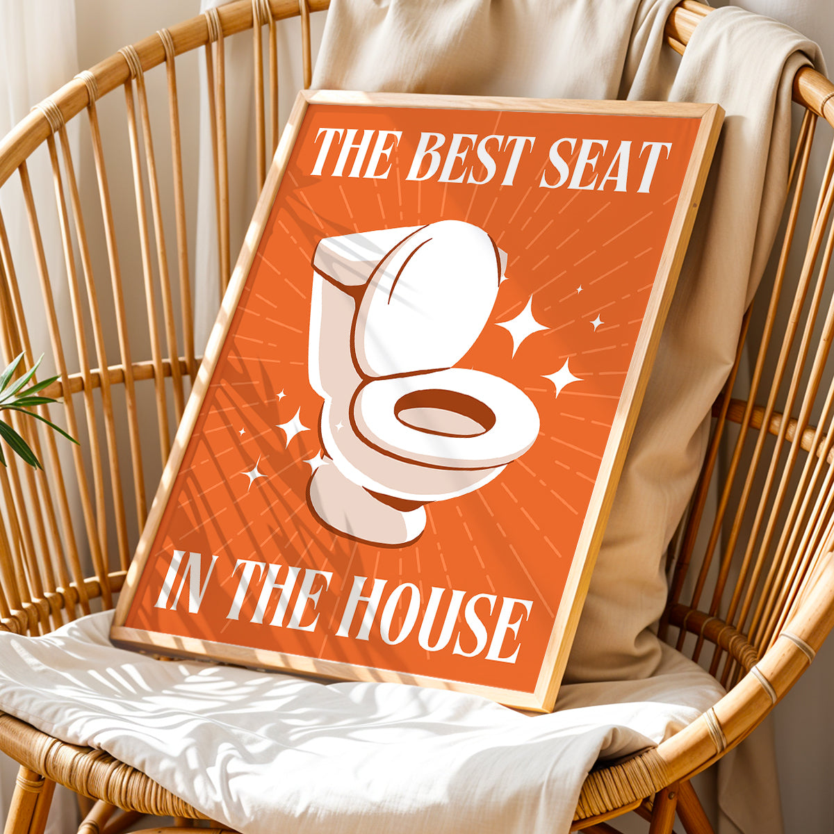 The Best Seat Wall Frame