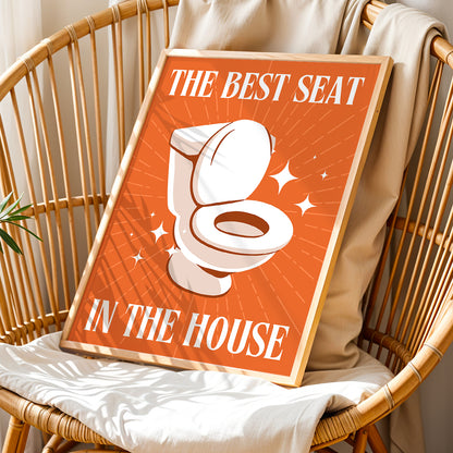 The Best Seat Wall Frame