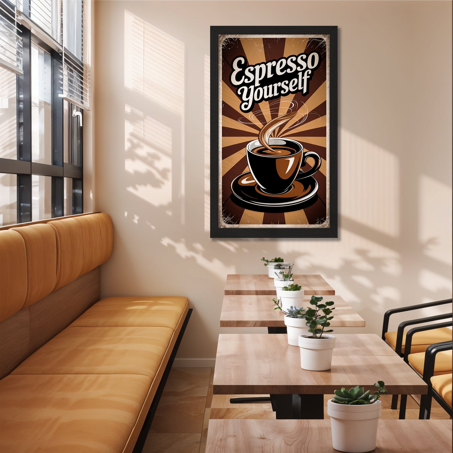 Coffee Vibes Wall Frame