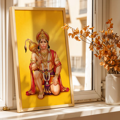 Veer Hanuman Wall Frame