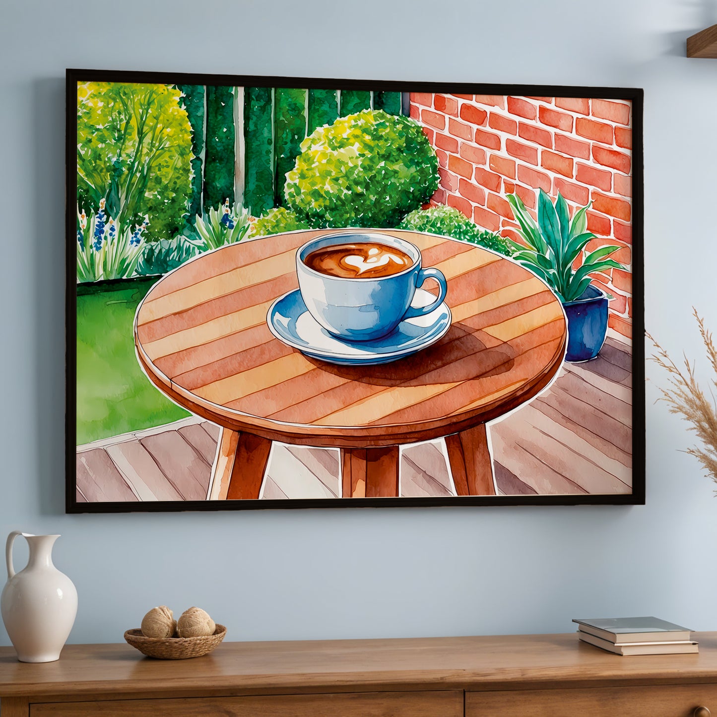 Morning Brew Patio Wall Art